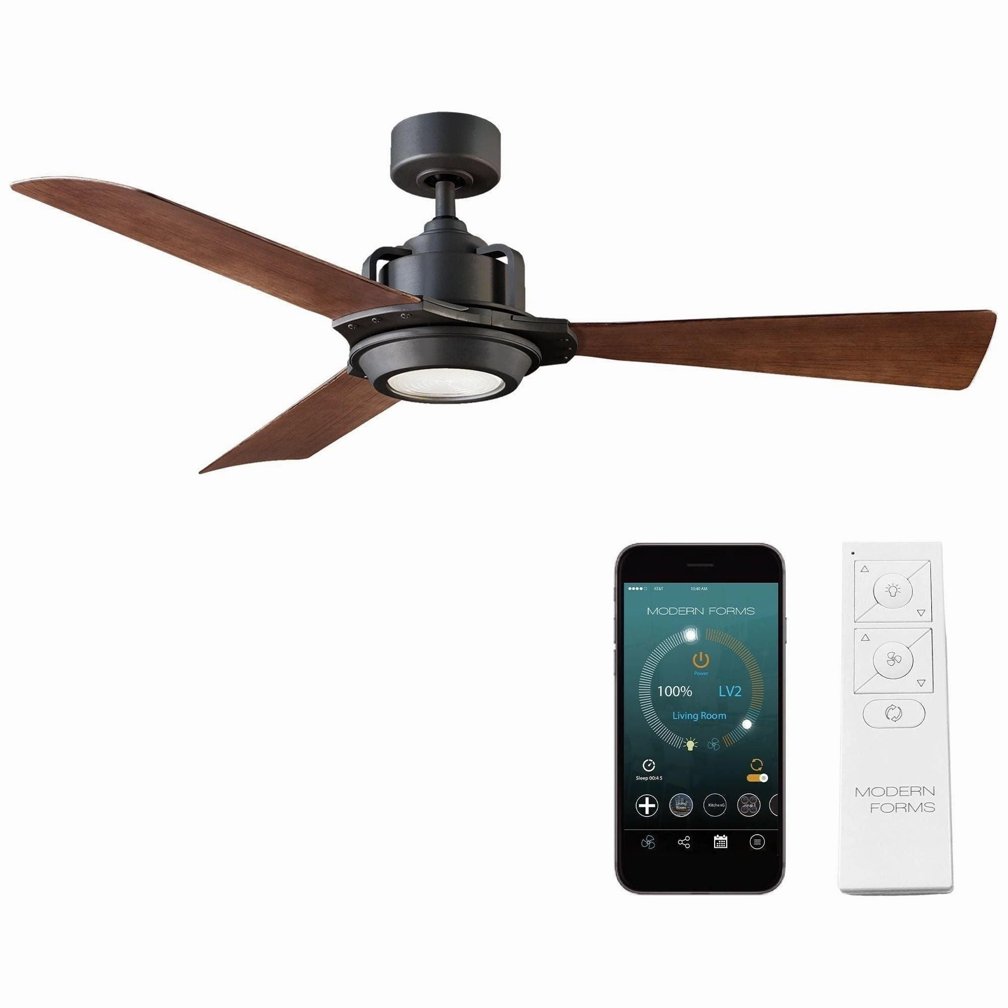 Osprey Indoor/Outdoor 3-Blade 56" Smart Ceiling Fan with LED Light Kit and Remote Control