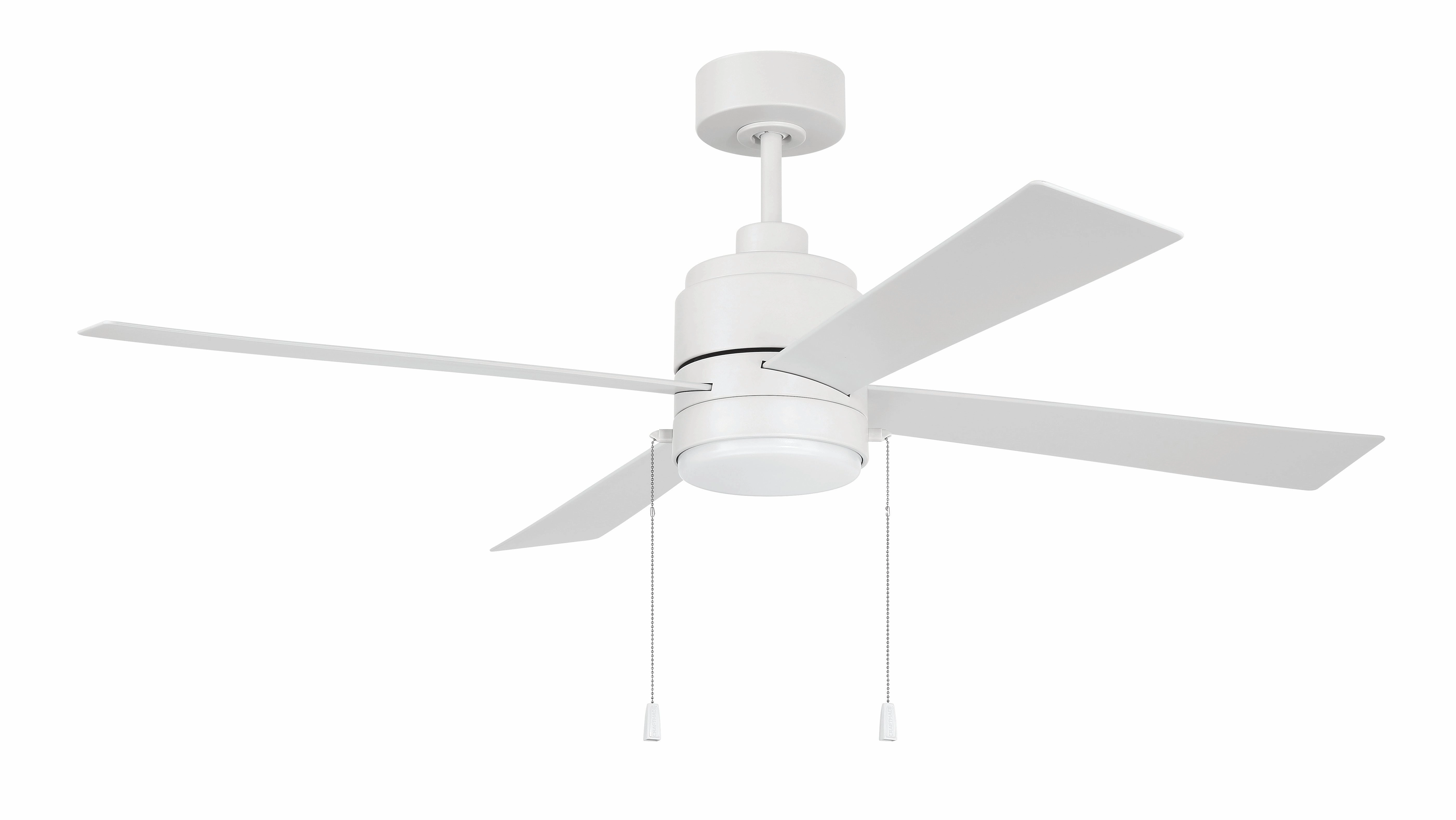 Outdoor McCoy 52 4 Blade with Pull Chains 52"Ceiling Fan White oscillating medium fans with strong airflow