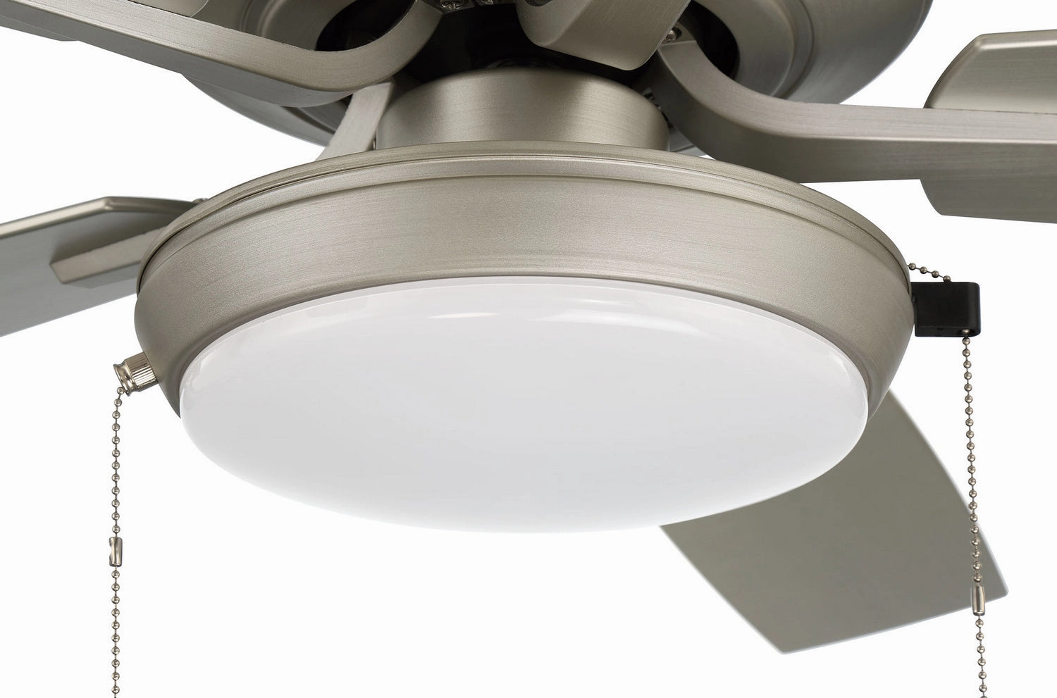 Outdoor Pro Plus 119 52"Outdoor Ceiling Fan Painted Nickel