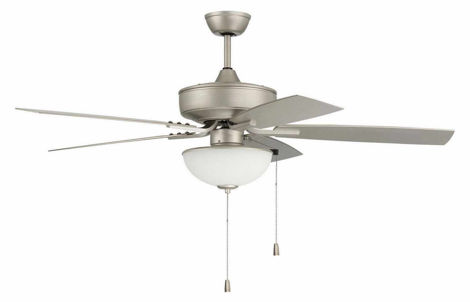 Outdoor Pro Plus 211 52"Outdoor Ceiling Fan Painted Nickel energy-efficient fans for everyday cooling