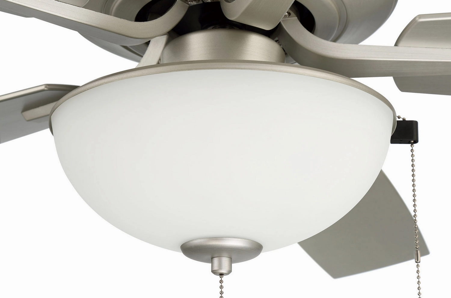 Outdoor Pro Plus 211 52"Outdoor Ceiling Fan Painted Nickel