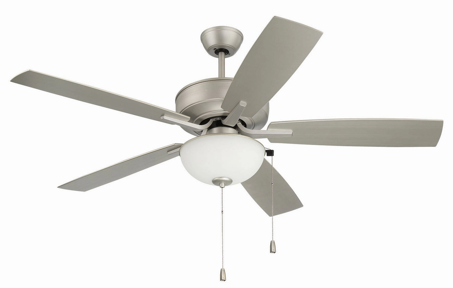 Outdoor Pro Plus 211 52"Outdoor Ceiling Fan Painted Nickel