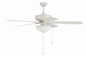 Outdoor Pro Plus 211 52"Outdoor Ceiling Fan White outdoor exterior fans for patio cooling