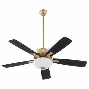 Ovation 52"Ceiling Fan Aged Brass durable fans for long-lasting performance