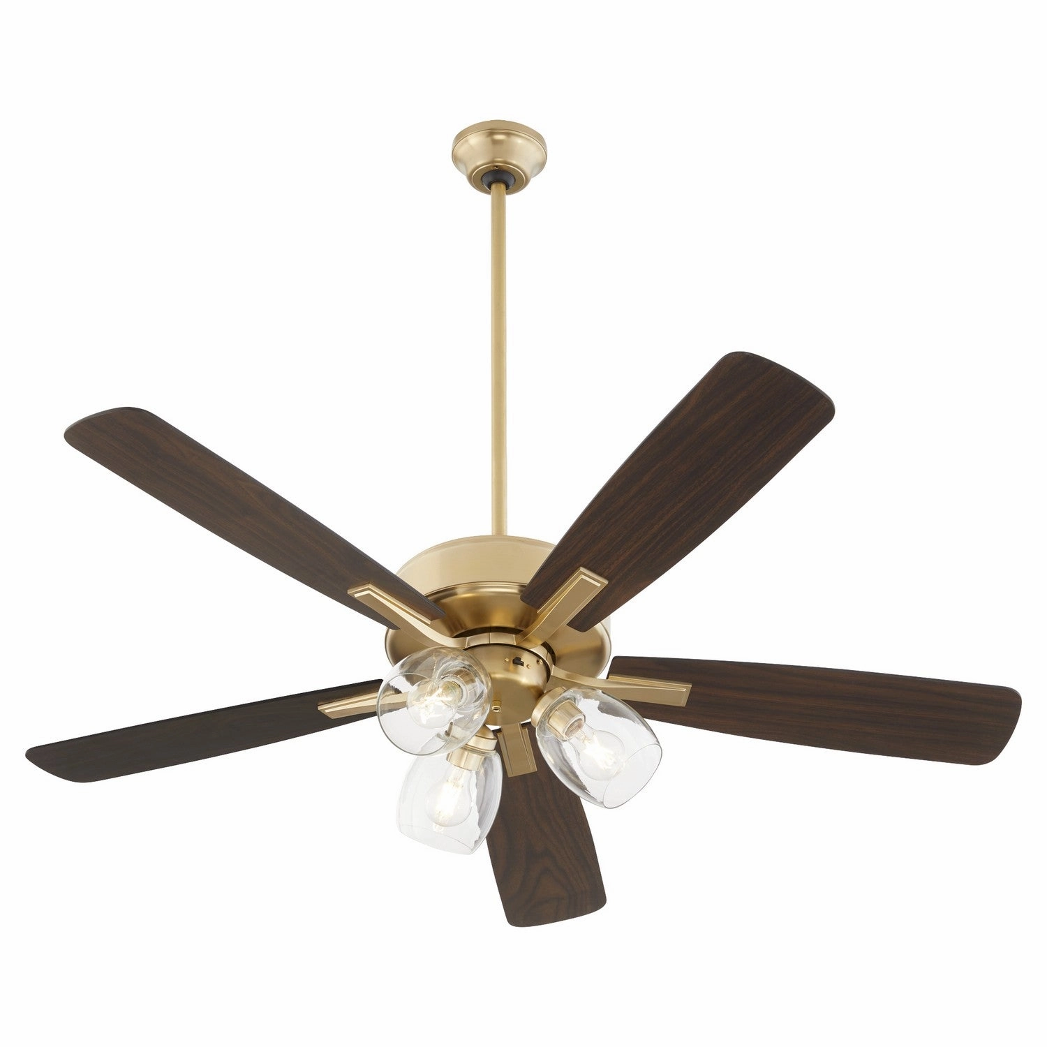 Ovation 52"Ceiling Fan Aged Brass