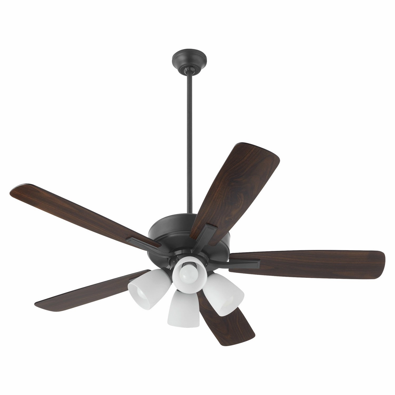 Ovation 52"Ceiling Fan Matte Black portable electric fans for dorm rooms