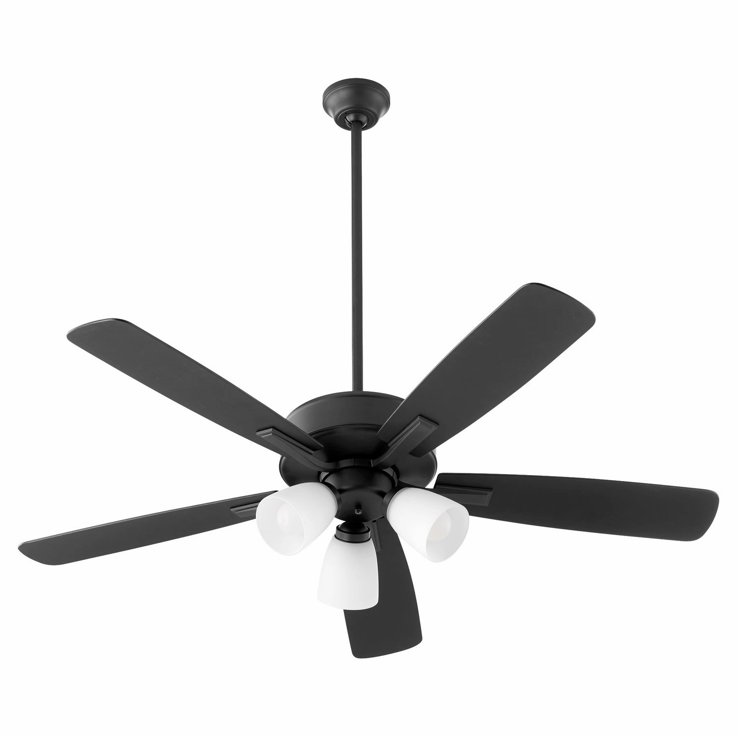 Ovation 52"Ceiling Fan Matte Black cool breeze fans for quiet operation