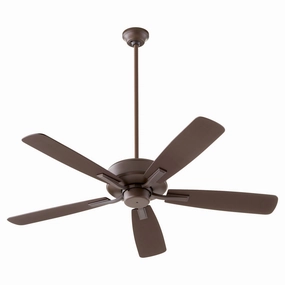 Ovation 52"Ceiling Fan Oiled Bronze portable electric fans for dorm rooms