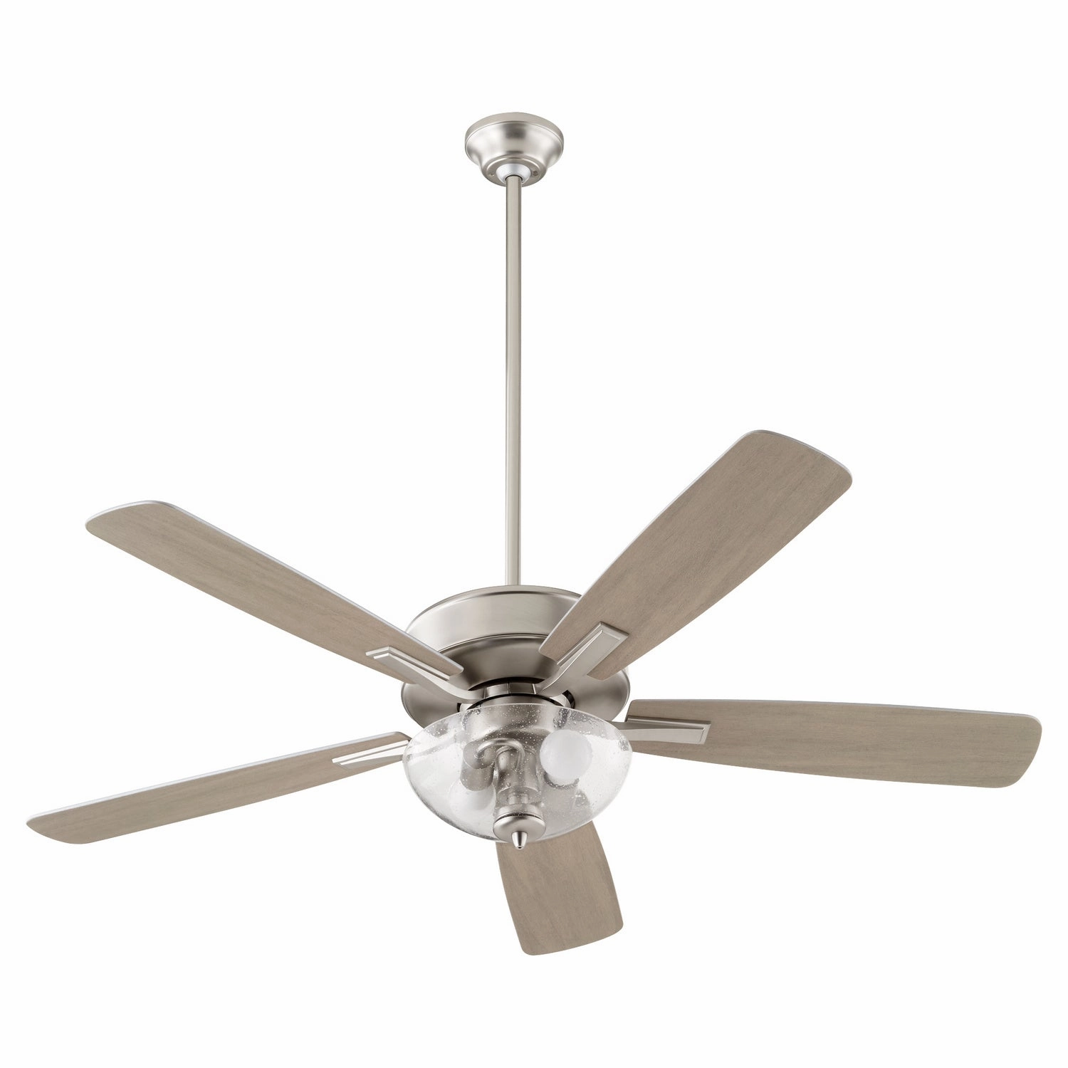 Ovation 52"Ceiling Fan Satin Nickel modern electric fans for minimalist decor