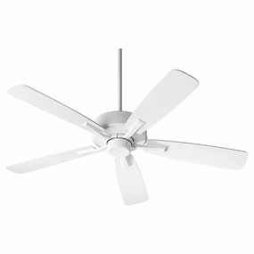Ovation 52"Ceiling Fan Studio White medium electric fans for multi-room use