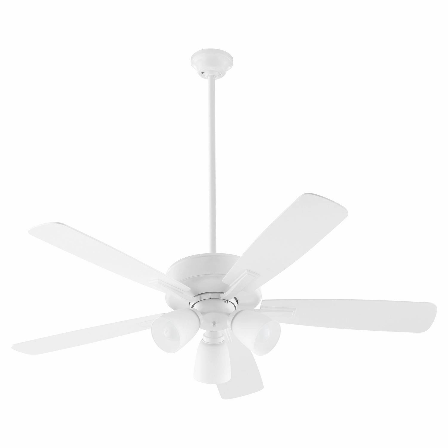 Ovation 52"Ceiling Fan Studio White compact medium fans for desks and counters
