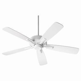 Ovation 52"Ceiling Fan Studio White cool breeze fans for quiet operation
