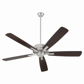 Ovation 60" Ceiling Fan Satin Nickel modern medium fans for everyday cooling