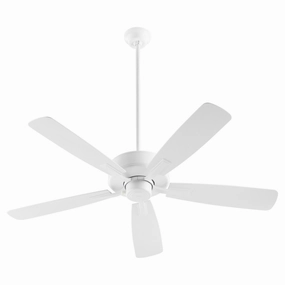 Ovation Patio 52"Patio Fan Studio White stylish medium fans for contemporary homes