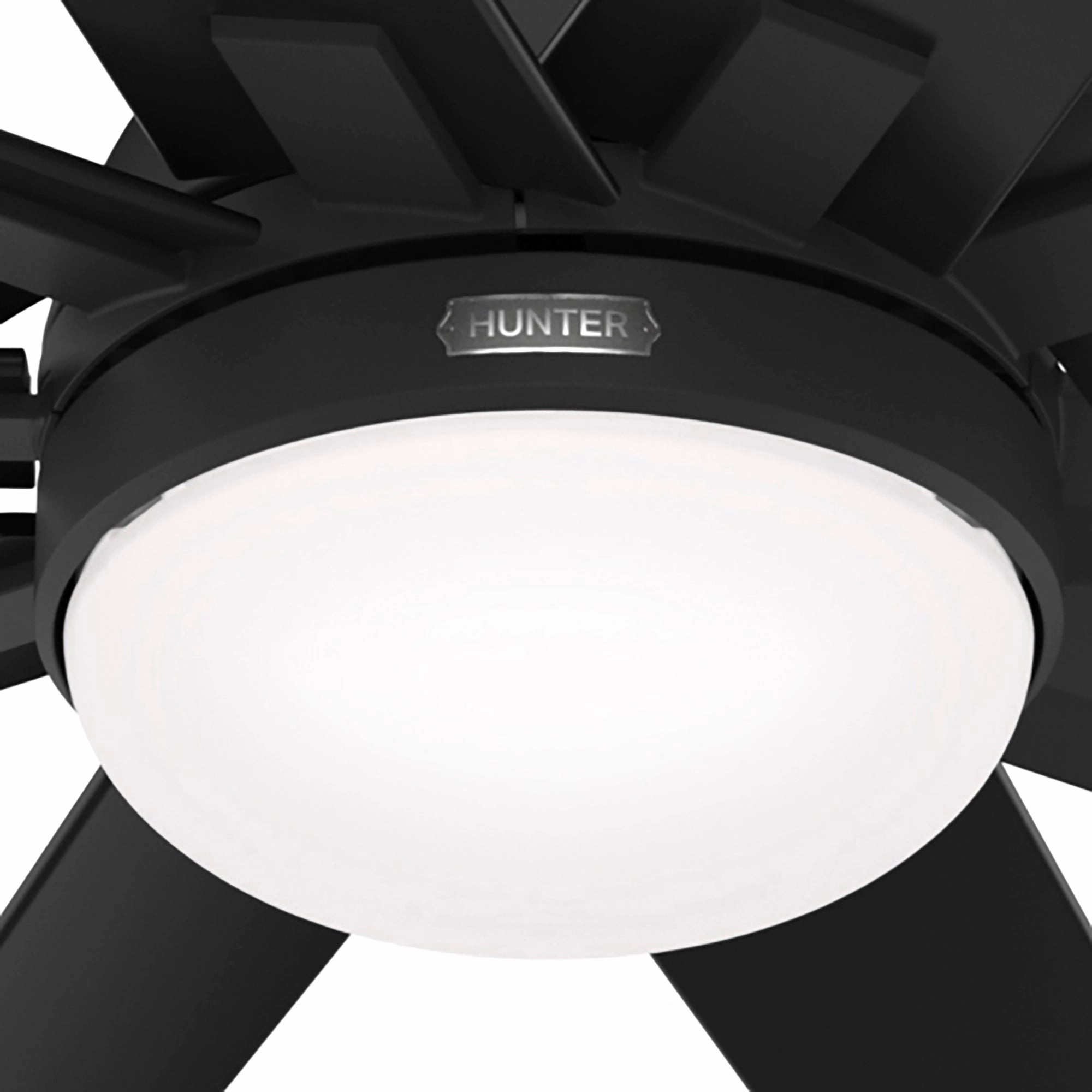 Overton 72"Ceiling Fan Matte Black