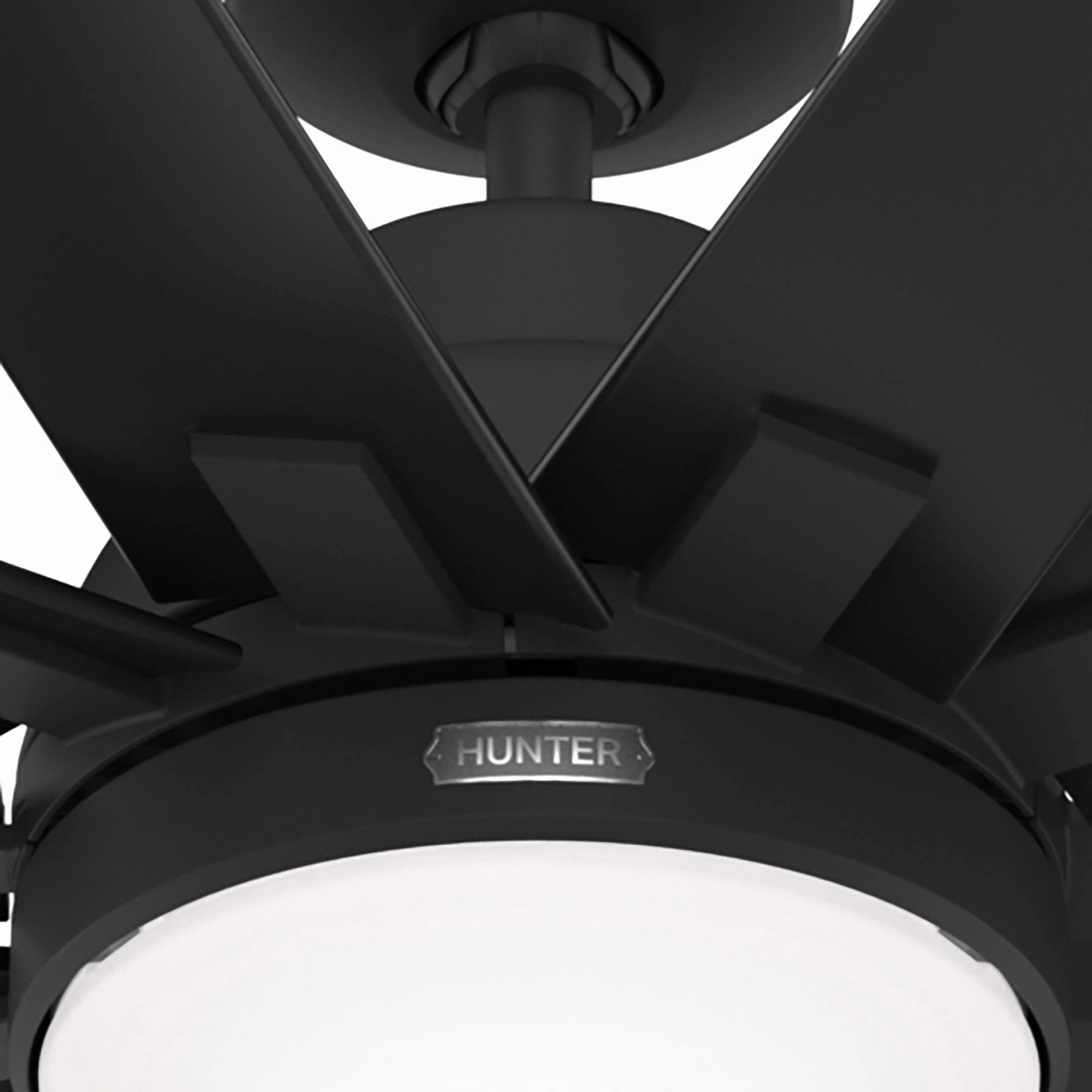 Overton 72"Ceiling Fan Matte Black