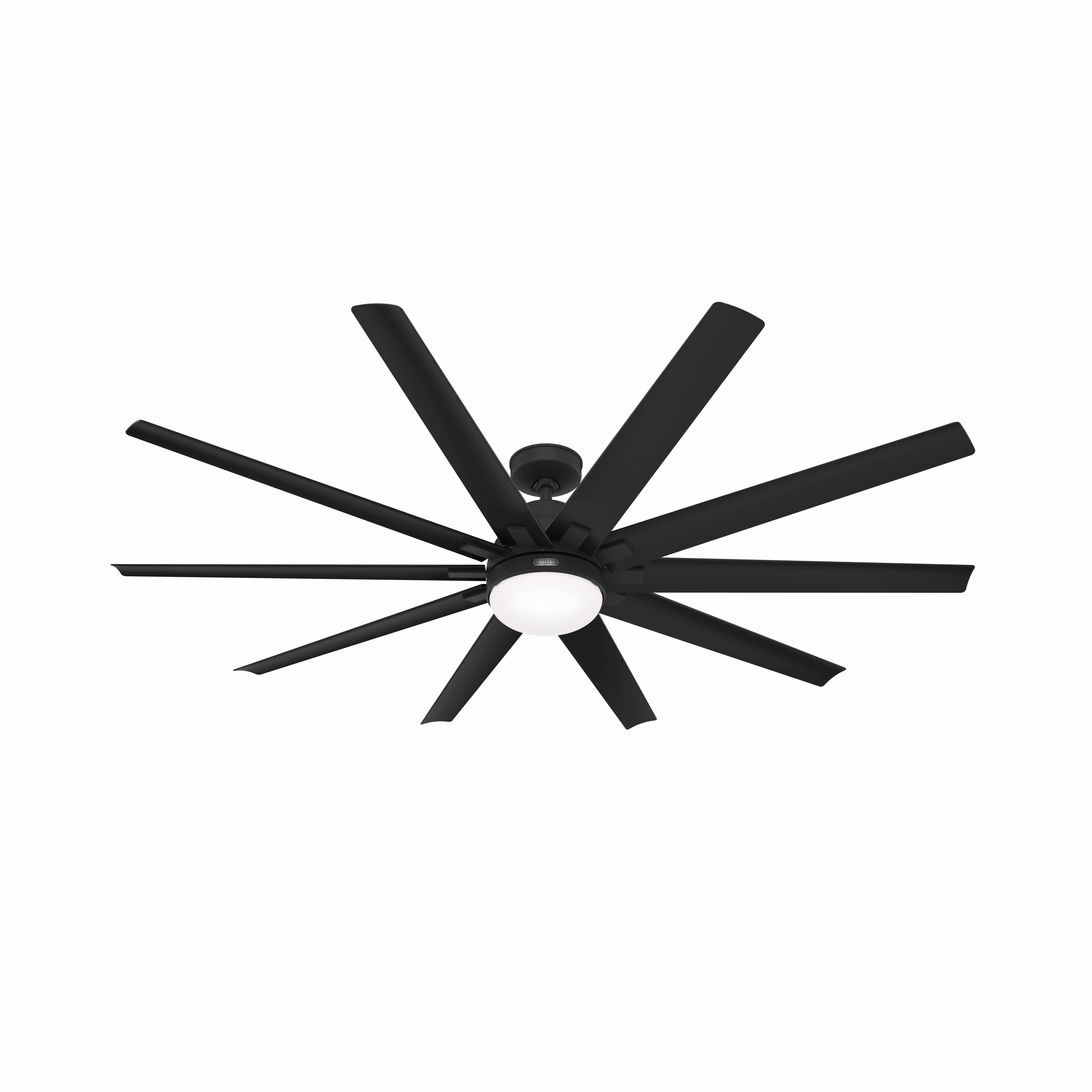 Overton 72"Ceiling Fan Matte Black