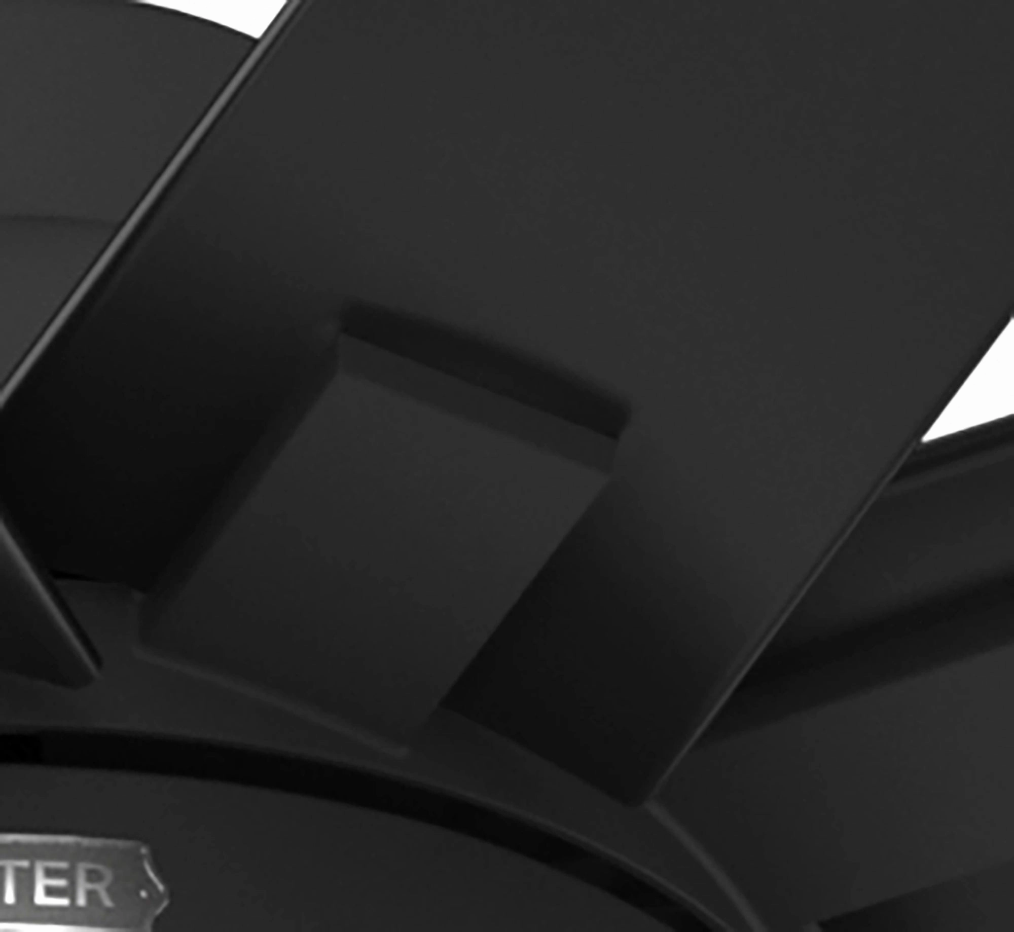Overton 72"Ceiling Fan Matte Black