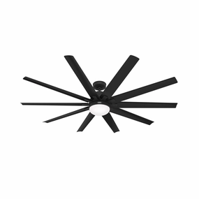 Overton 72"Ceiling Fan Matte Black large electric fans for spacious rooms