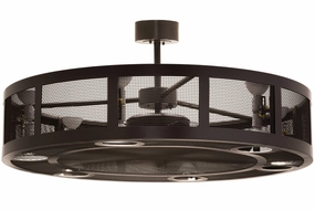 Paloma Golpe LED Chandel-Air quiet small fans for desk or nightstand
