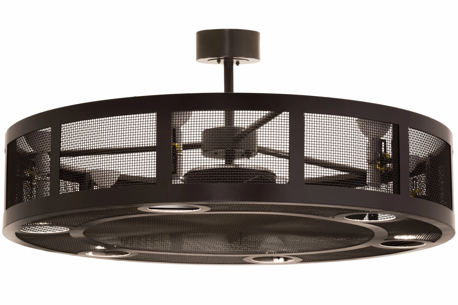 Paloma Golpe LED Chandel-Air quiet small fans for desk or nightstand