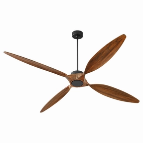 Papillon 80"Ceiling Fan Matte Black oscillating electric fans for full room circulation