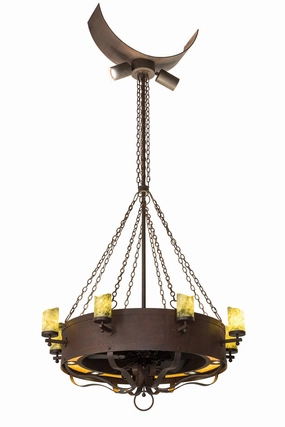Parnella 24 Light Chandel-Air large electric fans for spacious rooms