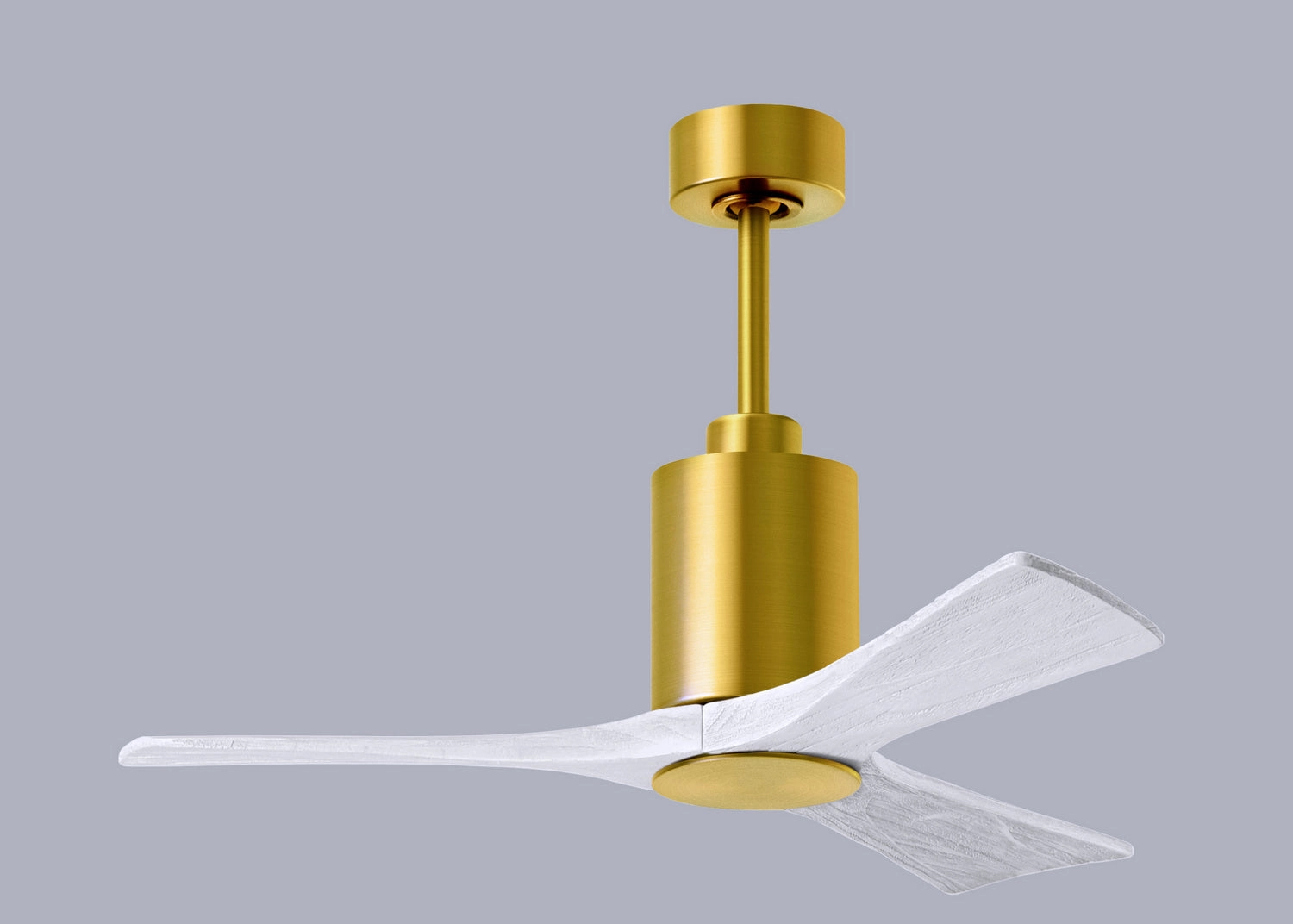 Patricia 42"Ceiling Fan Brushed Brass