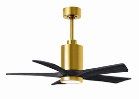 Patricia 42"Ceiling Fan Brushed Brass small electric fans for personal cooling