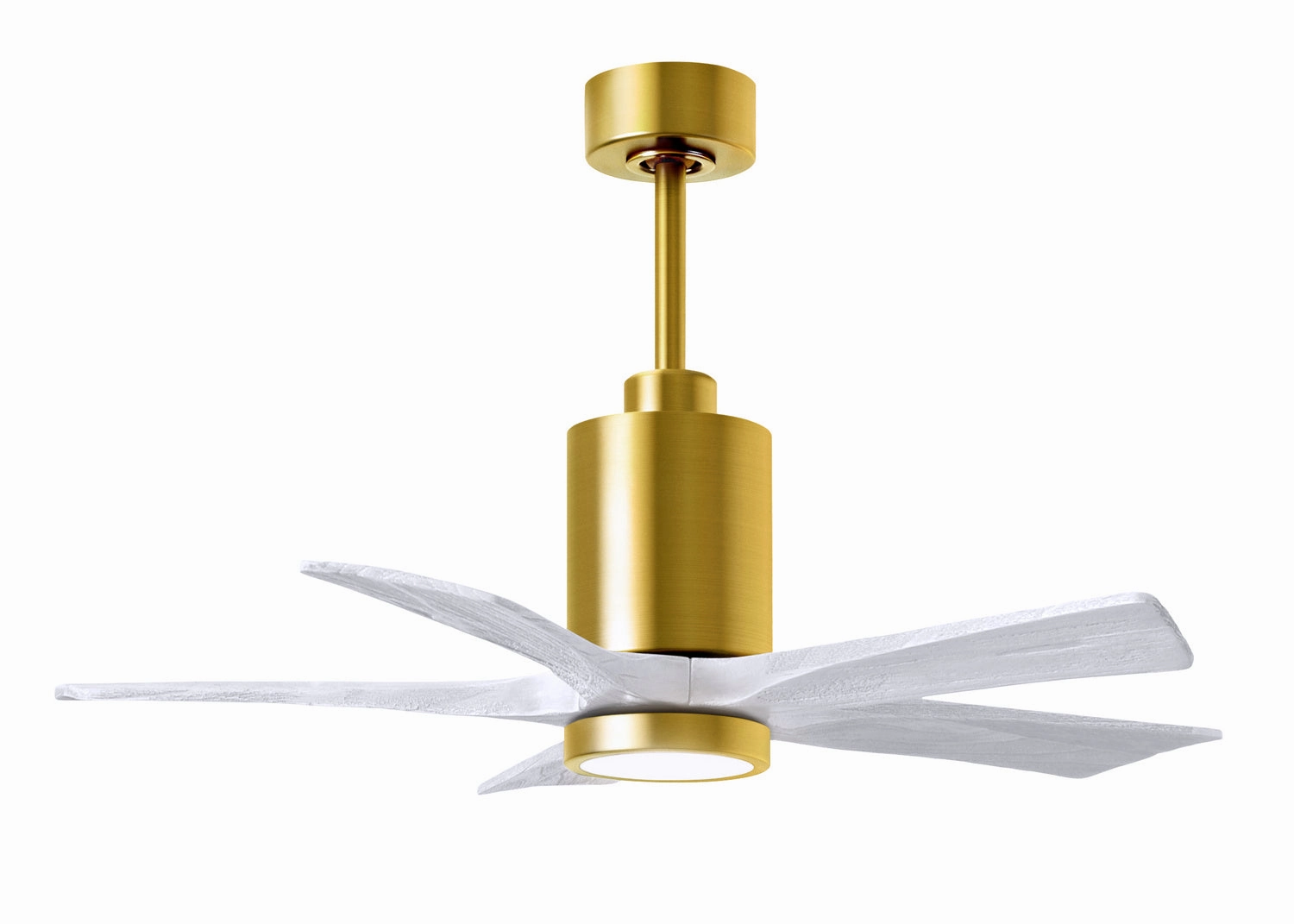 Patricia 42"Ceiling Fan Brushed Brass small electric fans for personal cooling