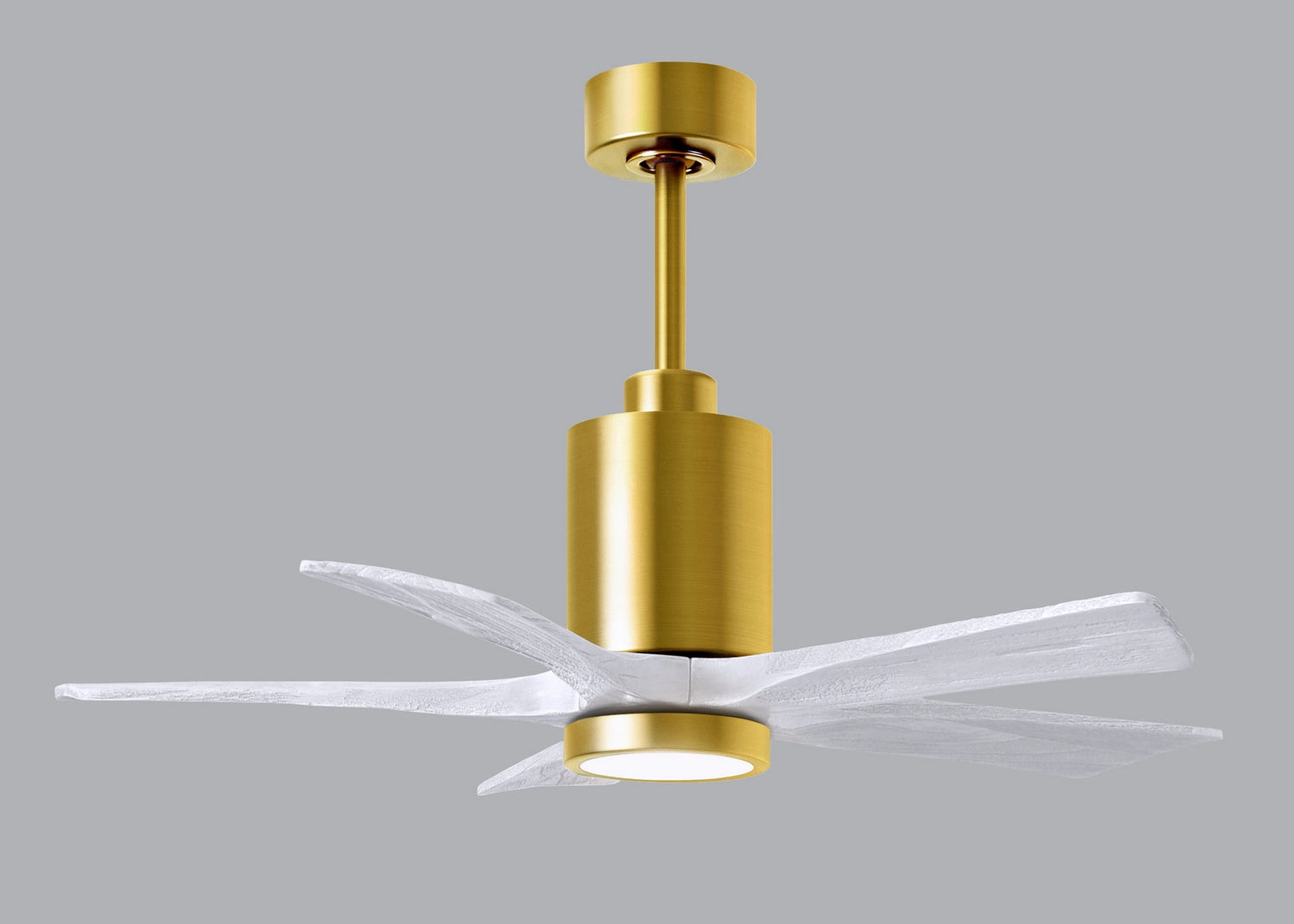 Patricia 42"Ceiling Fan Brushed Brass