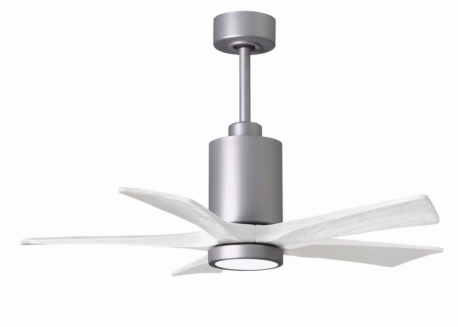 Patricia 42"Ceiling Fan Brushed Nickel whisper-quiet fans for bedrooms and offices