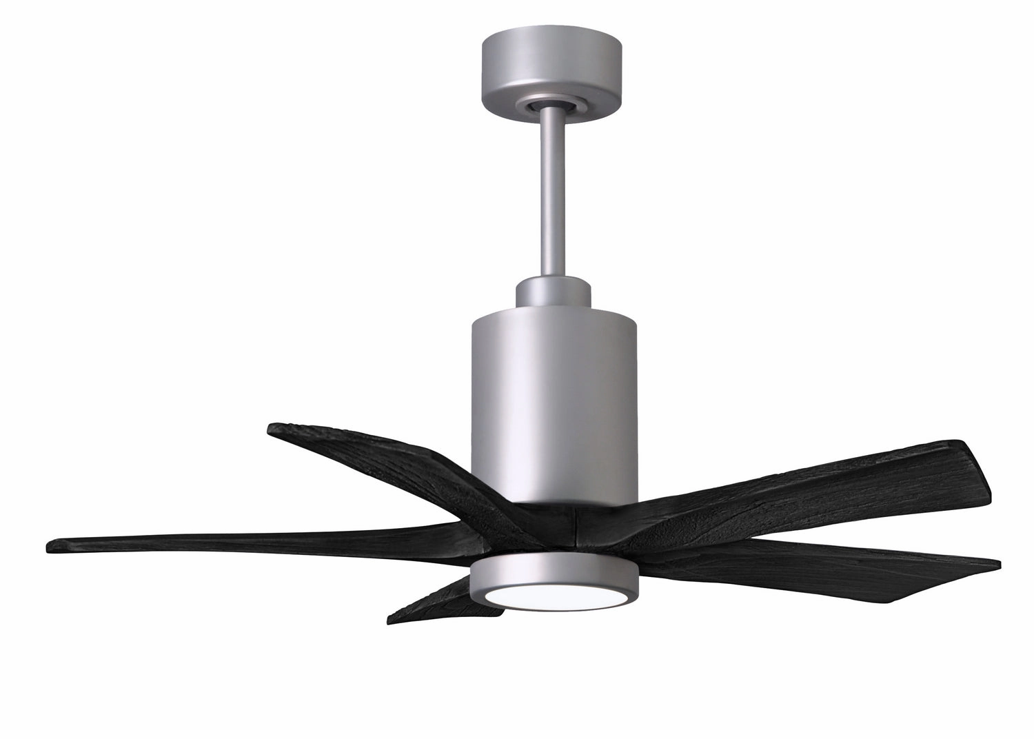 Patricia 42"Ceiling Fan Brushed Nickel quiet small fans for desk or nightstand
