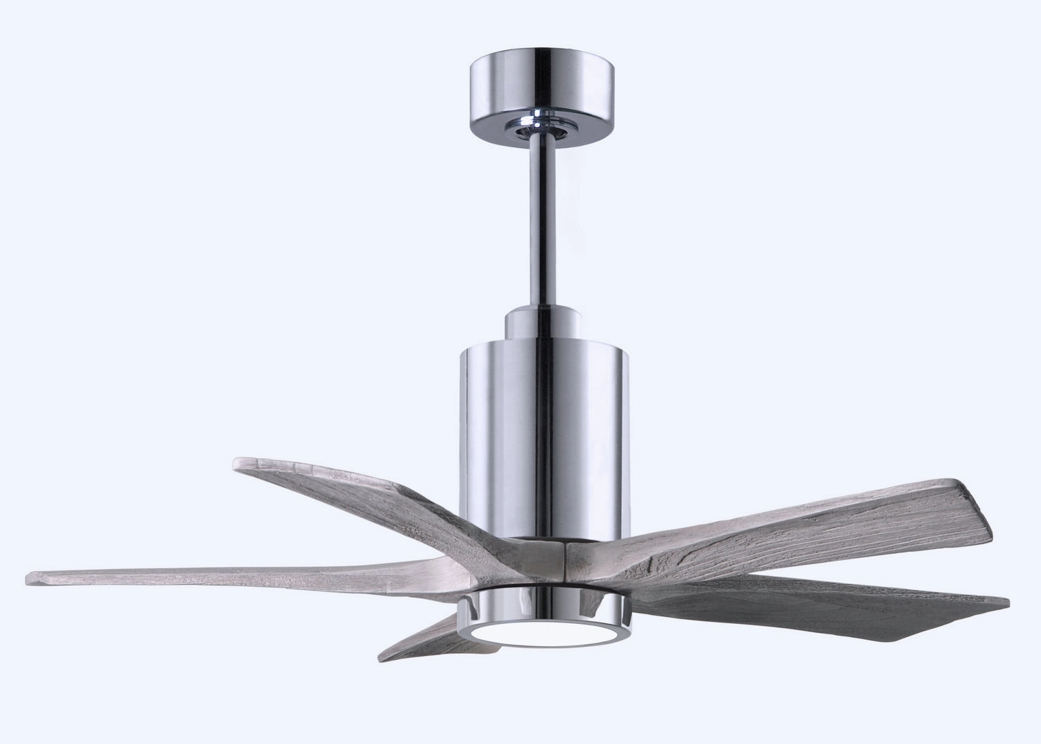 Patricia 42"Ceiling Fan Polished Chrome quiet small fans for desk or nightstand