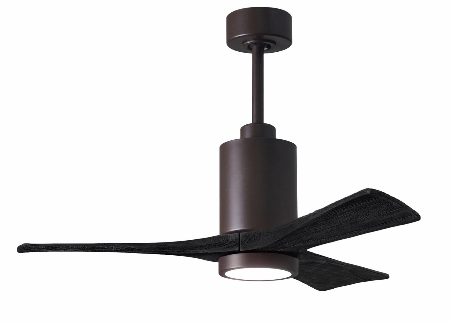 Patricia 42"Ceiling Fan Textured Bronze quiet small fans for desk or nightstand