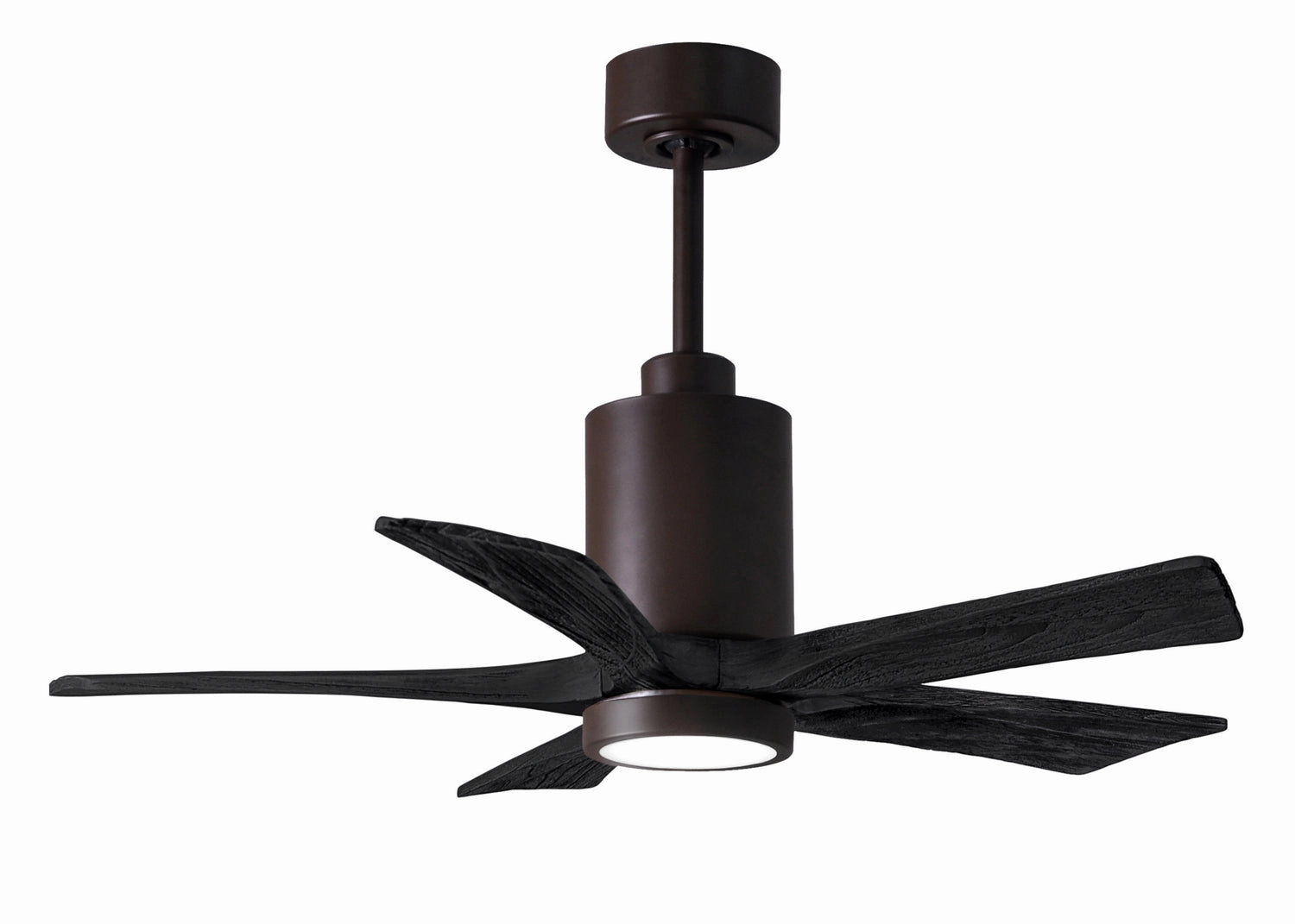 Patricia 42"Ceiling Fan Textured Bronze home fans with built-in timer settings