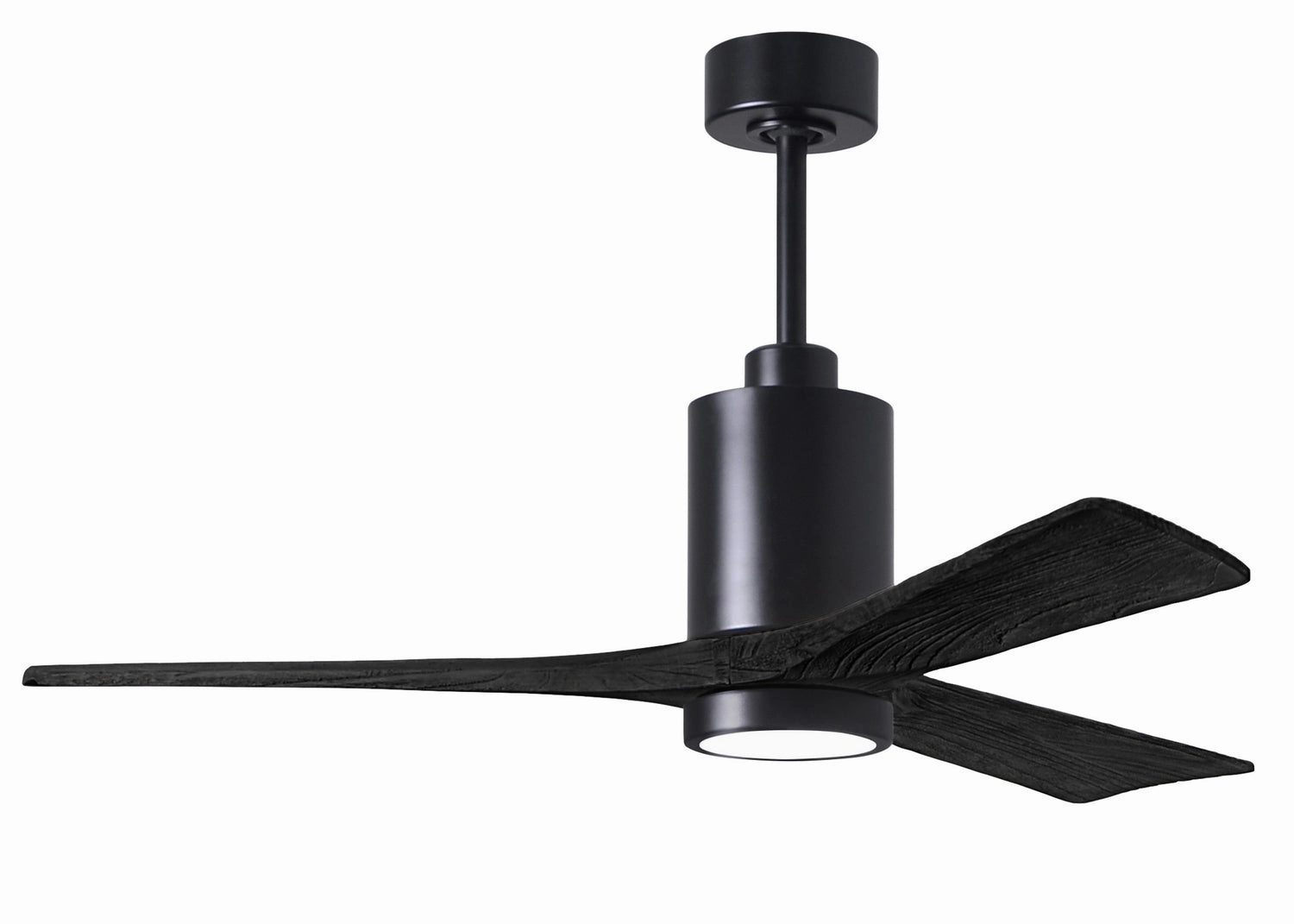 Patricia 52"Ceiling Fan Matte Black oscillating medium fans with strong airflow