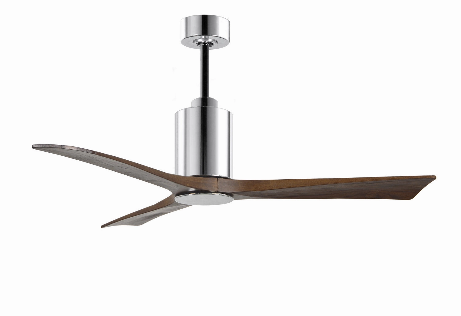 Patricia 52"Ceiling Fan Polished Chrome