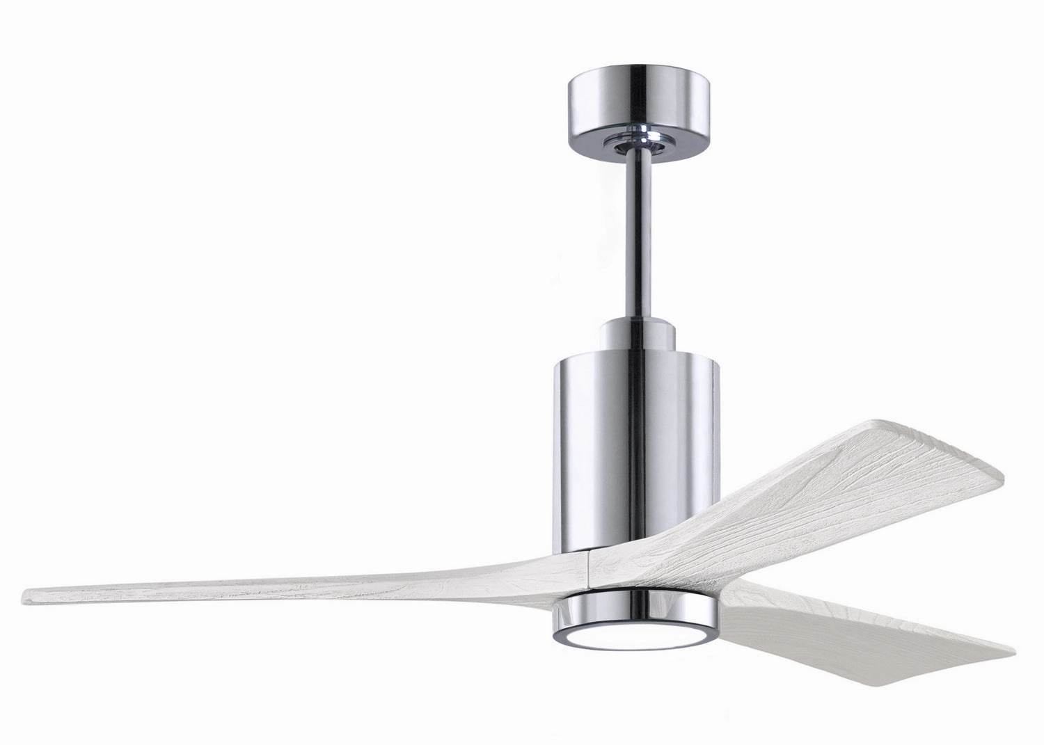 Patricia 52"Ceiling Fan Polished Chrome compact medium fans for desks and counters