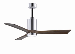 Patricia 52"Ceiling Fan Polished Chrome high-speed electric fans for better airflow