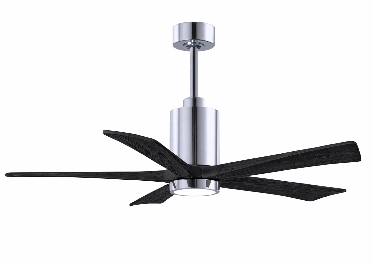 Patricia 52"Ceiling Fan Polished Chrome stylish medium fans for contemporary homes