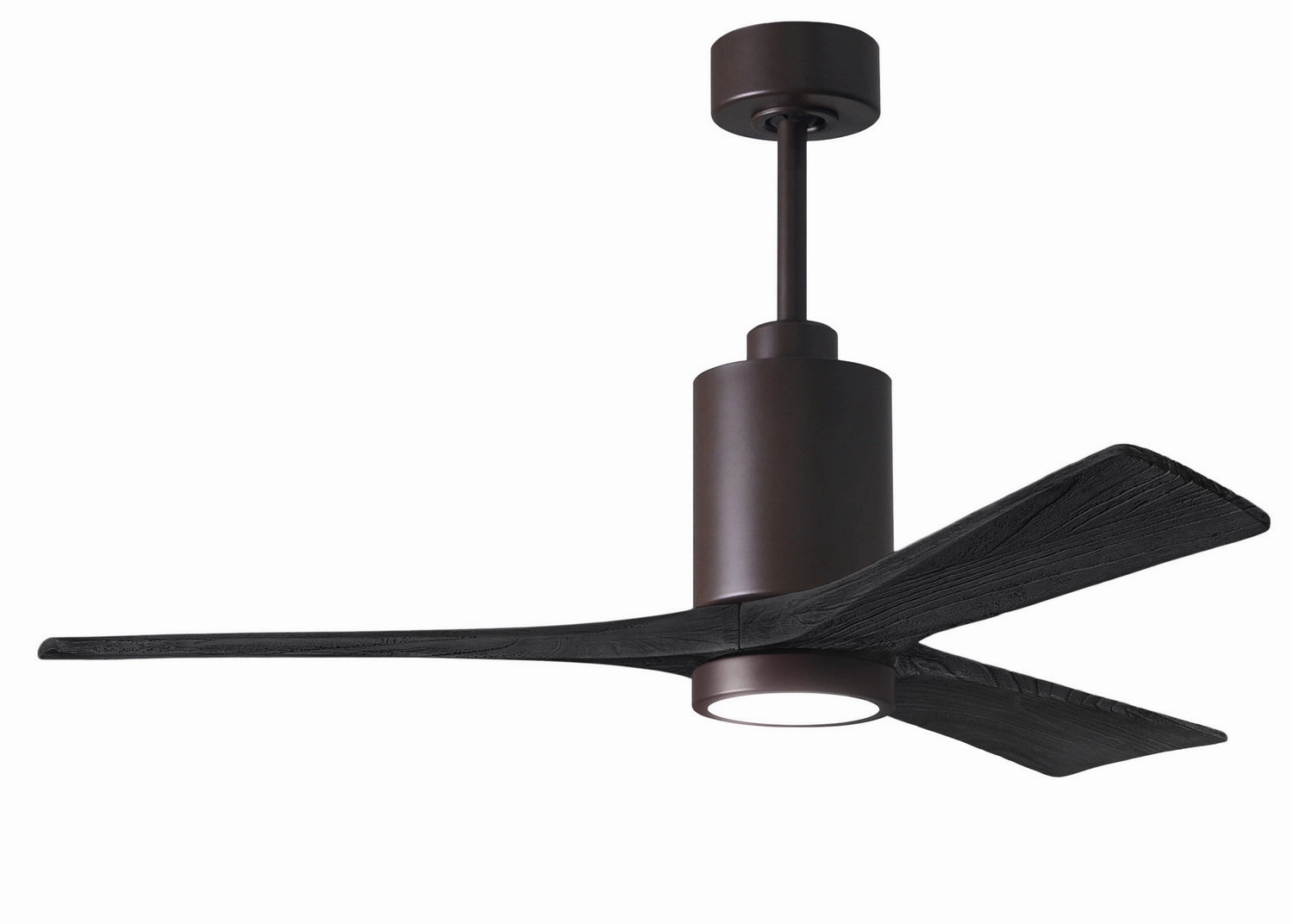 Patricia 52"Ceiling Fan Textured Bronze low-noise fans for peaceful environments