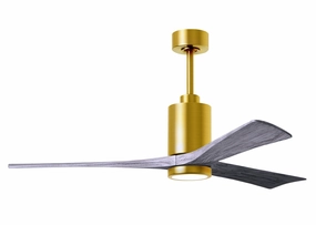 Patricia 60"Ceiling Fan Brushed Brass best electric fans for daily use
