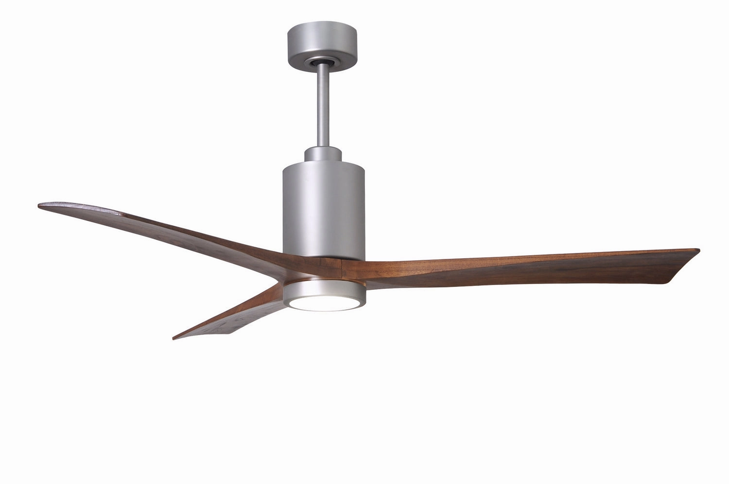 Patricia 60"Ceiling Fan Brushed Nickel indoor electric fans with remote control
