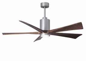 Patricia 60"Ceiling Fan Brushed Nickel cool breeze fans for quiet operation