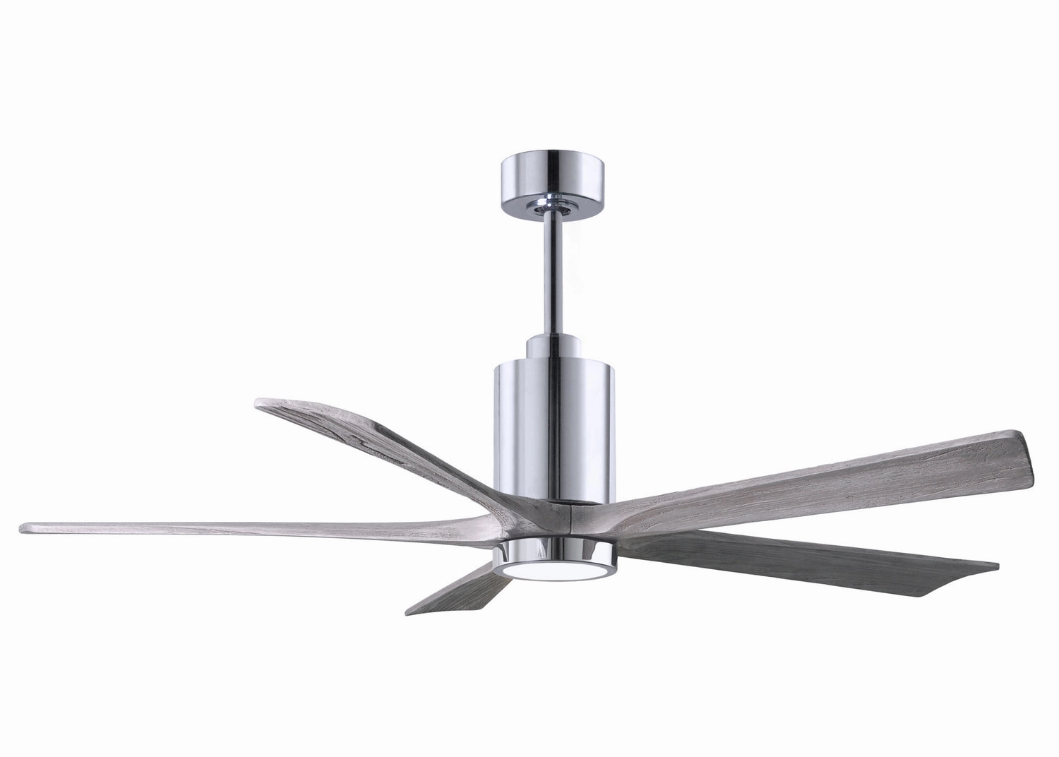 Patricia 60"Ceiling Fan Polished Chrome home fans with built-in timer settings