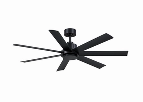 Pendry 56 56"Ceiling Fan Black outdoor exterior fans for patio cooling