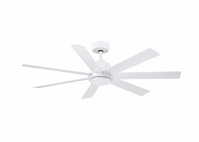 Pendry 56 56"Ceiling Fan Matte White compact electric fans for small spaces
