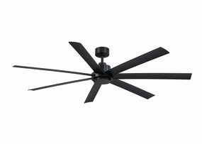 Pendry 72 72"Ceiling Fan Black outdoor exterior fans for patio cooling