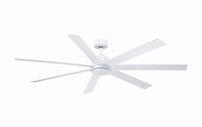 Pendry 72 72"Ceiling Fan Matte White outdoor exterior fans for patio cooling